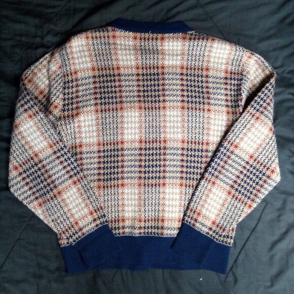 Vintage Robert Bruce Cable Knit Cardigan Sweater - Picture 4 of 4
